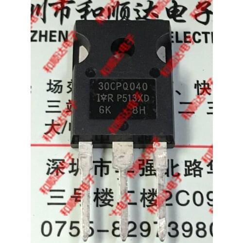 10pcs/lot 30CPQ040 New Spot TO-247 40V 30A