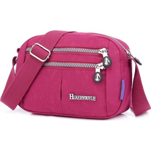 2021 Waterproof Nylon Women Messenger Bags Handbag Fashion Tote Crossbody Bolsas Clutch Travel Shoulder Feminina Bolsos Mujer