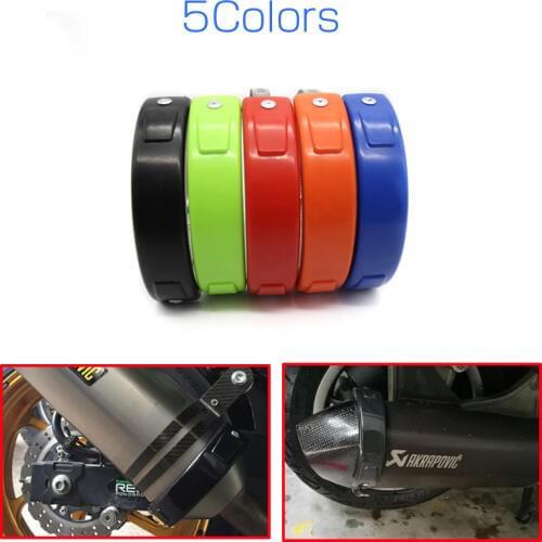 Motorcycle accessories Silencer/Exhaust Oval Exhaust Orange Protector For KAWASAKI NINJA NINJA300R NINJA300 2013-2016 2015