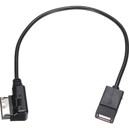Audio Adapter Cable USB Female AUX Media Interface for Benz Mercedes