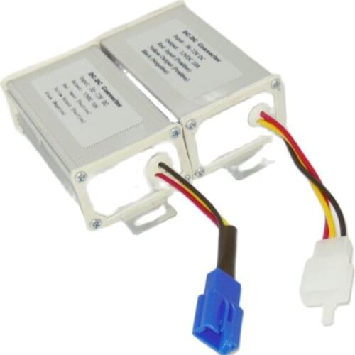 Electric Bicycle/Tricycle/E-vehicle/E-Car DC-DC Converter 36V-72VDC to 12VDC 10A (greentime)