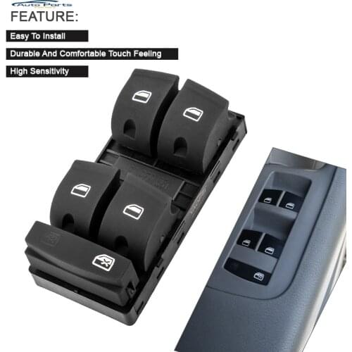 Master Power Window Switch For Audi A3 8P1 8PA 2003-2014 Fit For Audi Q7 4L 2006 2007 2014 SUV 4F0959851 4F0959851F