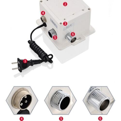 Induction Faucet Controller Basin Hot and Cold Mixer Sensor AC DC Control Box