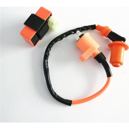 Motorcycle Ignition Coil CDI set for 50cc 80cc 110cc 150cc 4 Stroke GY6 139QMB 152QMI 157QMJ Engine based ATV Scooter Moped Dirt