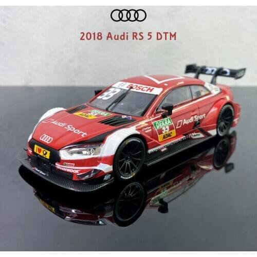 Bburago 1:32 2018 Audi RS 5 DTM rally car model Simulation Alloy Car Model Collect gifts toy