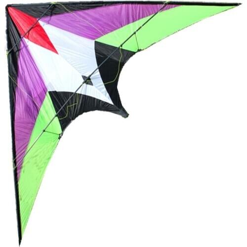 NEW 2.4m Power Professional Dual Line Stunt Kite With Handle And Line Good Flying Adults kites Factory Outlet