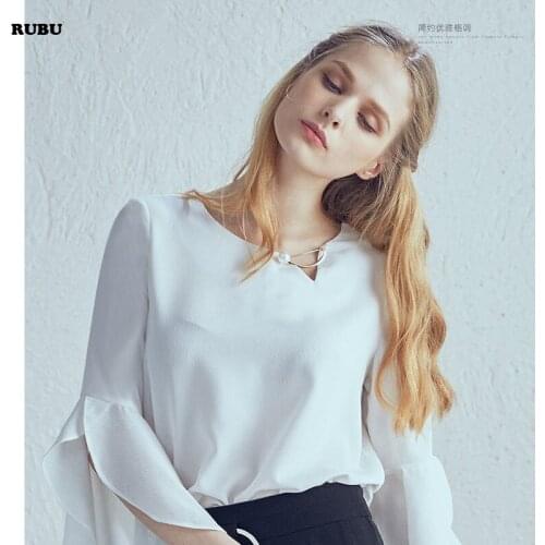 Pearl Diary Womens Long Sleeve Shirts