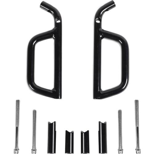 Front Grab Handles Metal Grab Bars for 2007-2017 Jeep Wrangler JK JKU Sports Sahara Rubicon X Car Accessories, Black