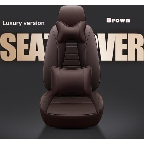 Custom cowhide car seat cover for Ford Edge Escape Focus Mondeo Kuga S-MAX Ranger mustang Transit fiesta car accessories styling