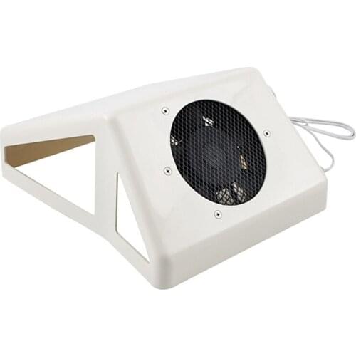 80W Nail Dust Collector Fan Vacuum Cleaner Manicure Machine Tools With Filter Strong Nail Art Tool Nail Vacuum -EU Plug