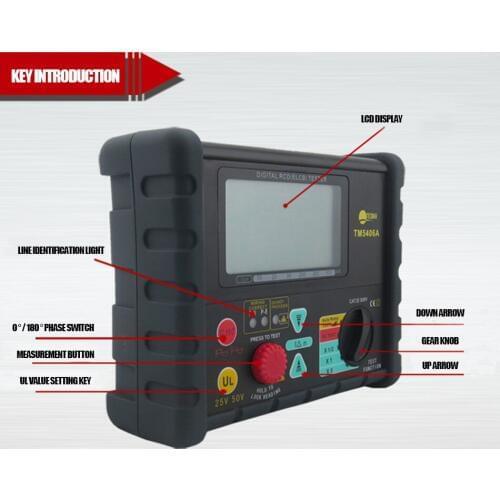 TM5406A Leakage Protection Switch Detector Tester AC Single Phase 220V