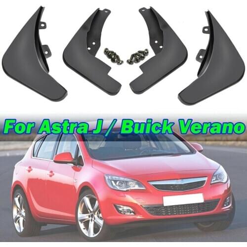 Upgraded Mud Flaps Mud Guards for Vauxhall Opel Astra J/Buick Verano 2010-16 Protection Splash Guards Mudguard 4Pcs
