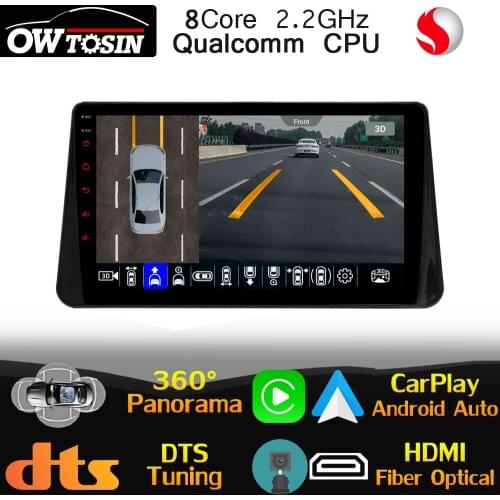 Qualcomm 8Core Android Car Media For Nissan Kicks 2016-2021 Auto GPS Radio 360 Panoramic Camera 4G LTE WiFi Head Unit Stereo DSP