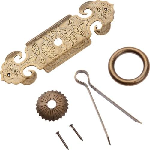 1 set Chinese Handle Pull 99mm*30mm Cabinet Cupboard Door Kitchen Handle Pull Knobs Furniture Hardware