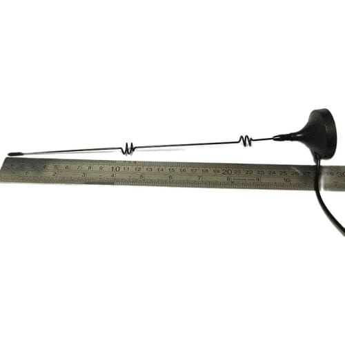 1pc 3G 4G GSM antenna 6dbi magnetic base SMA male Extension Cable 3m + 1pc CRC9 right angle to SMA Female RG316 Cable 15CM