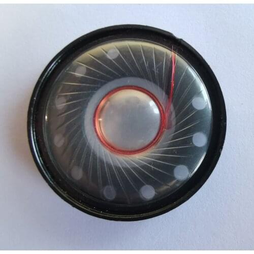 40mm Hifi Headphone Speaker Headset Driver Neodymium 112db 32ohm Headset Horn Repair Parts 2pcs