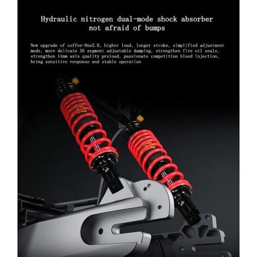 Motorcycle accessories Soft hard adjustable rear shock absorbere damping adjustable cylinder free shipping