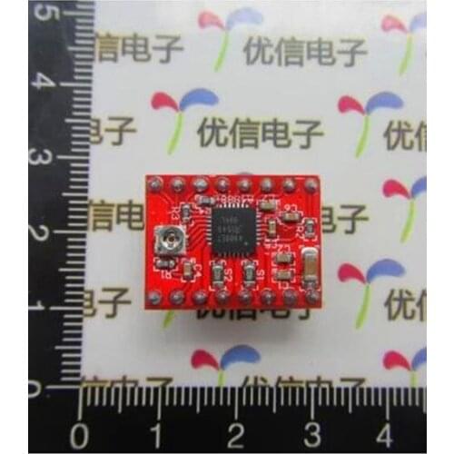 Free Shipping!!! 5pcs A4988 stepper motor driver / 3D printing reprap / red version ! electronic components