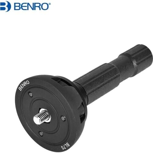 BENRO BL75 75mm bowl to flattened pan / tilt adapter Gitzo Manfrotto suitable
