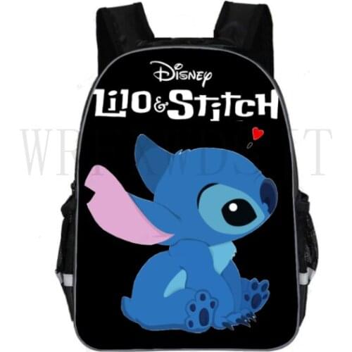 Disney Stitch Children School Bags Orthopedic Backpack Kids School Boys Girls Mochila Infantil Catoon Bag