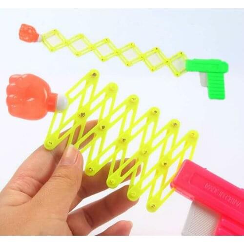 Baby Magic Telescopic Fist Funny Toy Classic Childrens Toys Gun New Funny Punch Gags Magic Tricks Elastic Telescopic Baby Gifts
