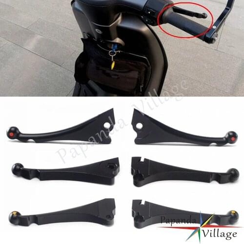 For VESPA S150 LX150 LXV150 PRIMAVERA 150 SPRINT 150 Motorbike CNC Aluminum Front Disc Rear Drum Brake Clutch Levers 2017-2019