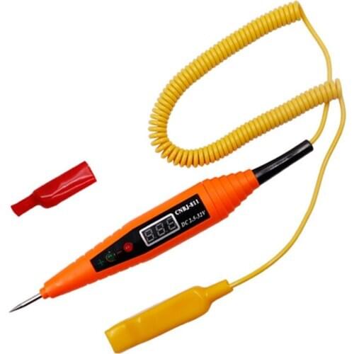 Brand New Digital Display Car Electrical Circuit Test Pen Voltage Tester Detector Automotive Voltage Meter Power Probe Test Pen