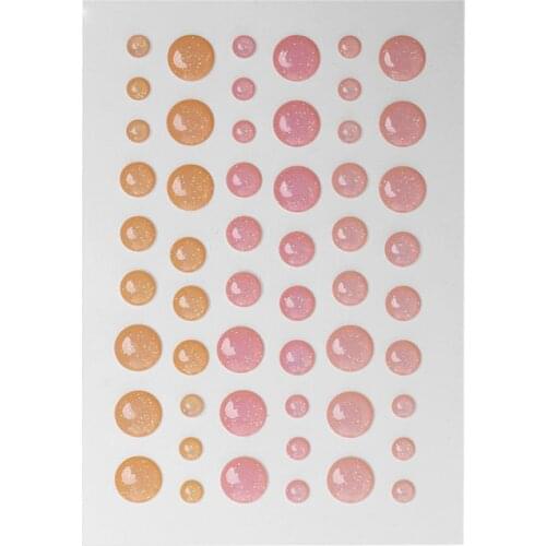 Enamel Dot Self Adhesive Embellishment for Cardmaking and Craft Scrapbook DIY