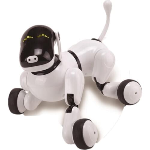 Interactive RC Robot Dog Talking Smart Electronic Pet Toy Educational Intelligent Children Brinquedo Cachorro Robot Dog BA60DZ