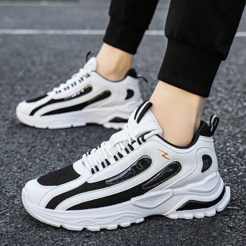 2021 Luxury Men Casual Shoes Young Man Cool Male Comfortable Adult Sport Trainers Homme High shoes Quality