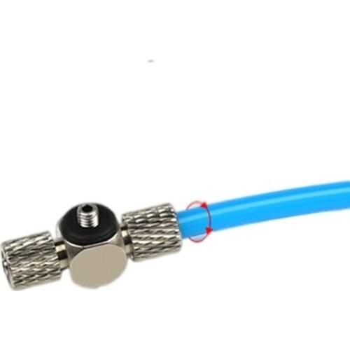 Miniature Quick Twist T Type Pneumatic Quick Connection Trachea Joint Pc4 Pc6 Pneumatic Components Quick Fitting Tube M3 M4 M5m6