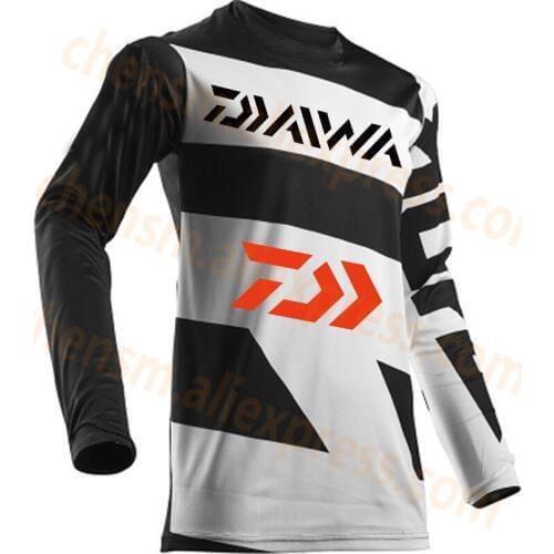 2020 Summer New Fishing Dawa Daiwa Sweatshirt Breathable Anti-uv Sun Protection Jersey Quick Dry Fishing Long-sleeve Clothes