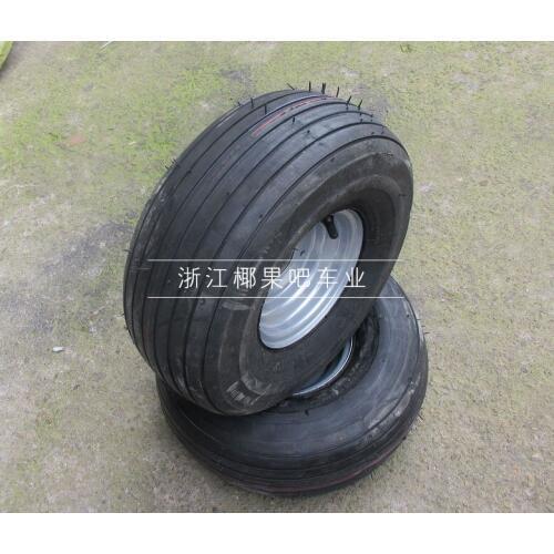 1 pc Small Aircraft Paraglider 15X6.00-6 Tire Beach Car 15X6-6 Inch Straight Tire Wheel Hub