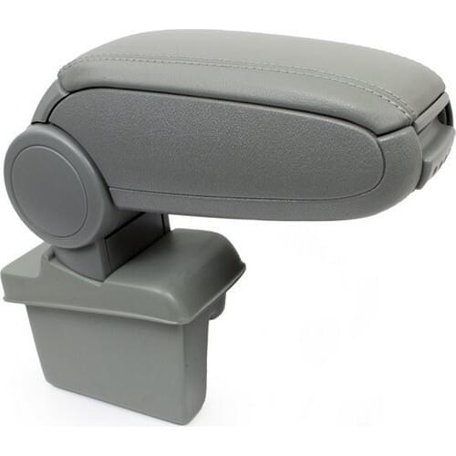 Roxform Armrest High Quality Gray Tuning Interior Accessory Full Compatible For VW Jetta 5 2005 2006 2007 2008 2009 2010 2011