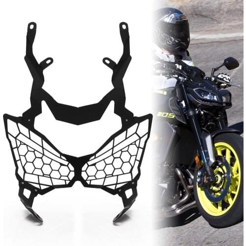 Motorcycle Stainless Steel Headlight Grille Headlamp Grill Guard for KAWASAKI Z900 2017-2018