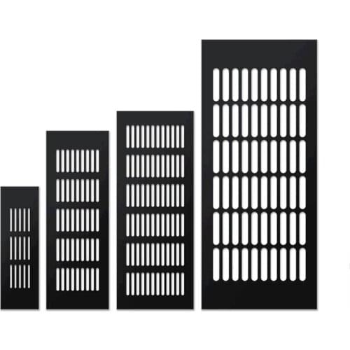 Vents Perforated Sheet Aluminum Air Vent Ventilator Grille Cover Ventilation For Closet Shoe Air Conditioner home Decor cover