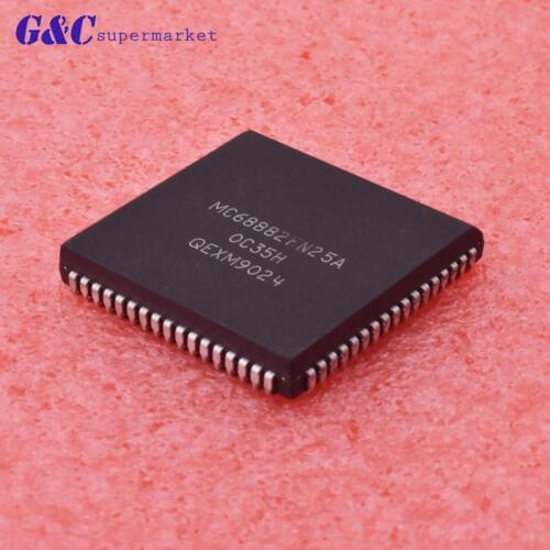 1/5PCS MC68882FN25A PLCC-68 HCMOS Enhanced Floating-Point Coprocessor IC US diy electronics