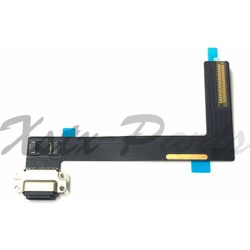 10PCS Black / White Charging Sync Port Dock Flex Ribbon Replacement for iPad Air 2 / For iPad 6