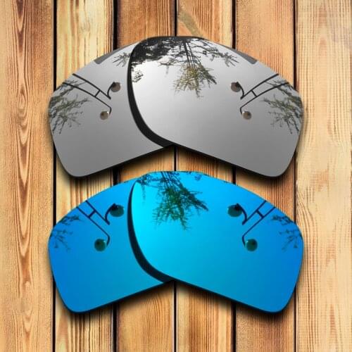 100% Precisely Cut Polarized Replacement Lenses for Big Taco Sunglasses Chrome & Blue Combine Options