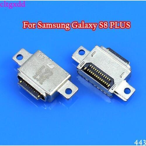 50pcs / lot for galaxy samsung s8 g950 s9 g960u SM-G960U 26pin micro mini usb charging charging connector plug dock jack socket