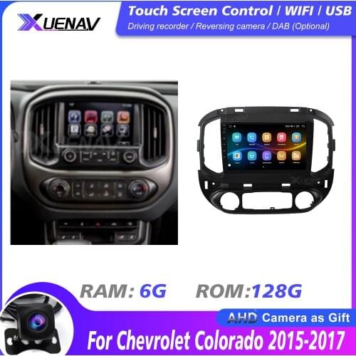 10.1 inch Car Radio Multimedia Stereo player DSP Touch IPS Screen For Chevrolet Colorado 2015-2017 Android Navigation Player