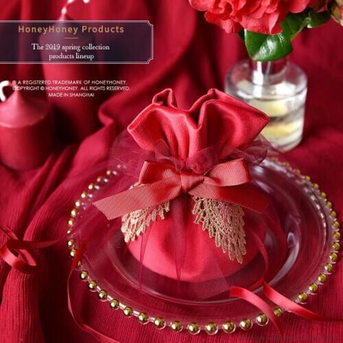 Velvet bag Jewelry Packing Velvet Drawstring Pouches Gift Bags Can Customized Luxury Wedding Candy Boxes Favors And Gifts Supply