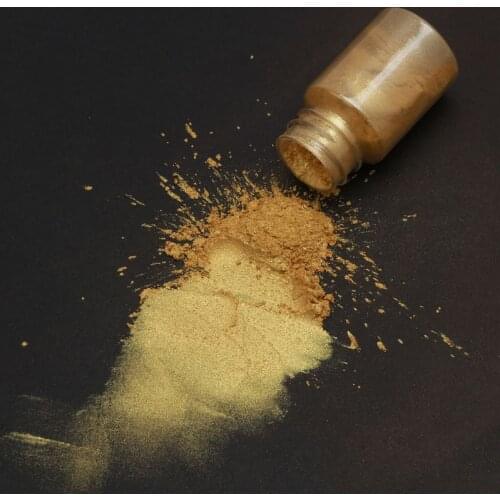 C90C 6 Color Metal Tones Mica Pearl Powder Pigment Jewelescent Set Cosmetic Grade Metallic Dye Paint Epoxy Resin Art Making