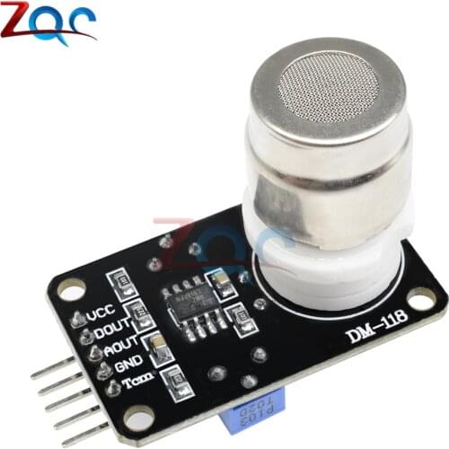 MG811 CO2 Carbon Dioxide Gas Sensor Probe Module Detector with Analog TTL Level Signal Output DC 6V