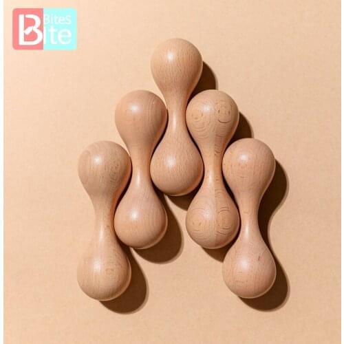 Baby Wooden Sand Hammer 3PCS Sand Hammer Rattle Musical Instrument Childrens Educational Toys Childrens gift Baby musical toys