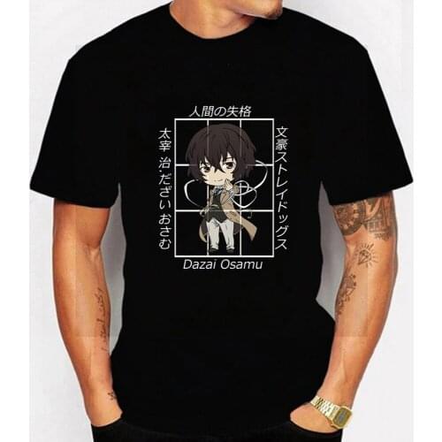 Kawaii Dazai Bungo Stray Dogs Anime T-shirt Ronde Hals Korte Mouw Casual Fashion Women Summer Short Tops