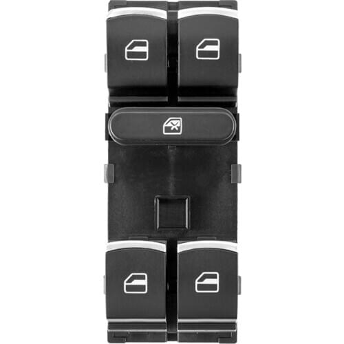 Electric Power Master Window Switch Button For SEAT VW Tiguan Jetta Golf MK5 MK6 GTI Rabbit Passat B6 B7 3C Tiguan 5ND959857