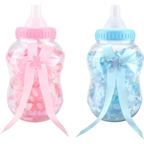 30pcs Cute Feeding Bottle Shape Candy Boxes Bottles Mini Fillable Bottles Candy Bottles for Party Favour Boxes for Children