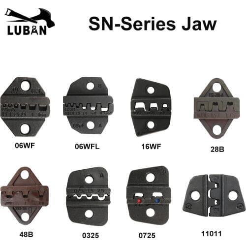 MINI EUROPE STYLE Die Sets for SN SN48B CRIMPING PLIER series hand crimping tool and for SN28B SN48B SN11011 SN0725 SN0325 SN06