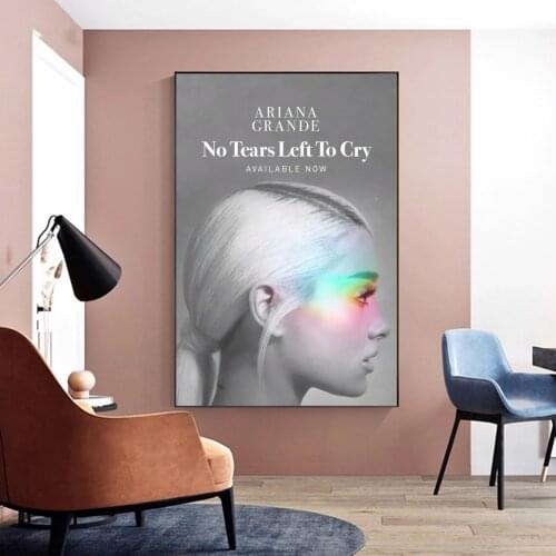 Ariana Grande Poster Music Star Singer Canvas Print Art Wall Painting Home Decoration (No Frame)